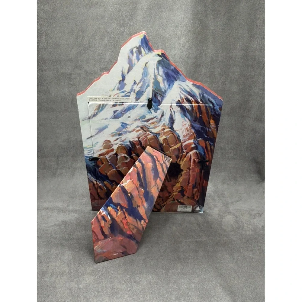 Disney Parks Animal Kingdom Expedition Everest Mountain Picture Frame